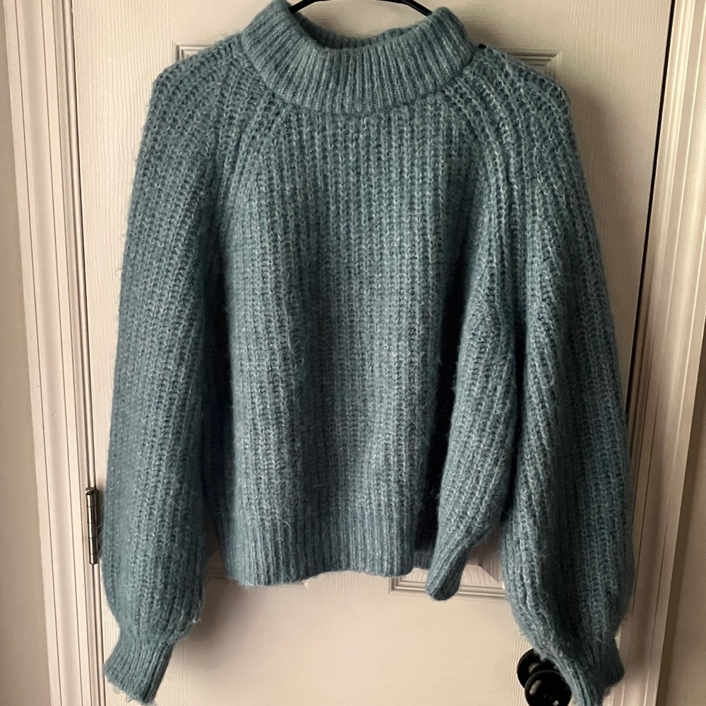 Universal Thread Teal Women's Turtleneck Sweater